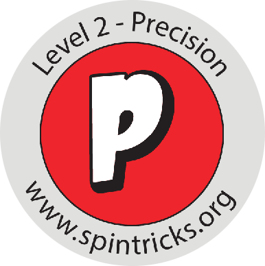 Precision Spintricks Badge